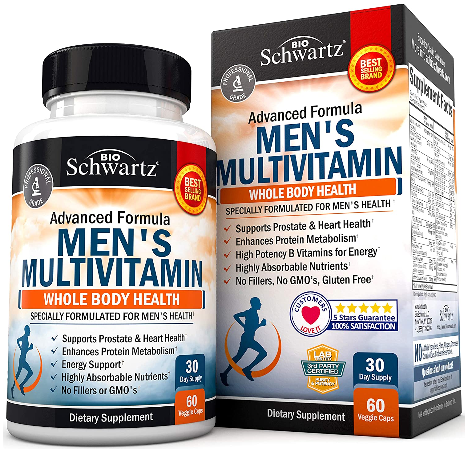 BioSchwartz Mens Multivitamin Витамины 60 капс.