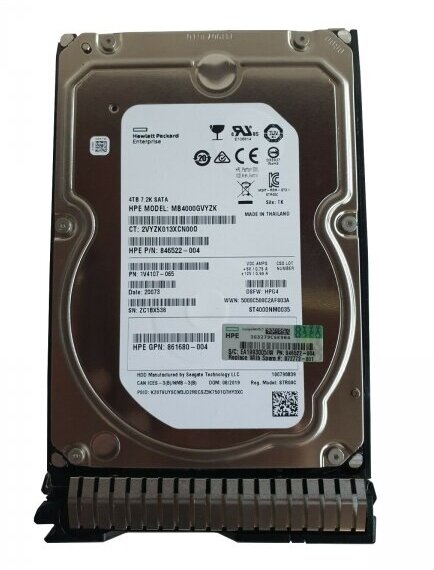 Жесткий диск HP 872772-001 4Tb SATAIII 3,5" HDD