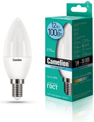 Светодиодная лампа Camelion LED12-C35/845/E14