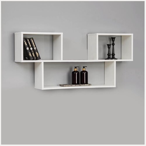 Изображение товара Полка книжная Ультра Белый 1150х520х200