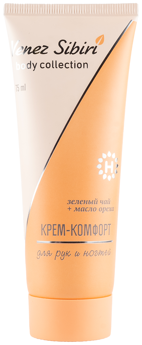 Крем-комфорт для рук и ногтей Венец Сибири Body collection, 75 мл