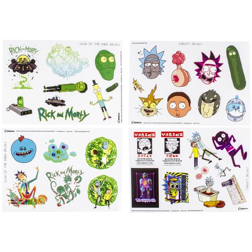 Наклейки Rick and Morty Gadget Decals PP4841RM