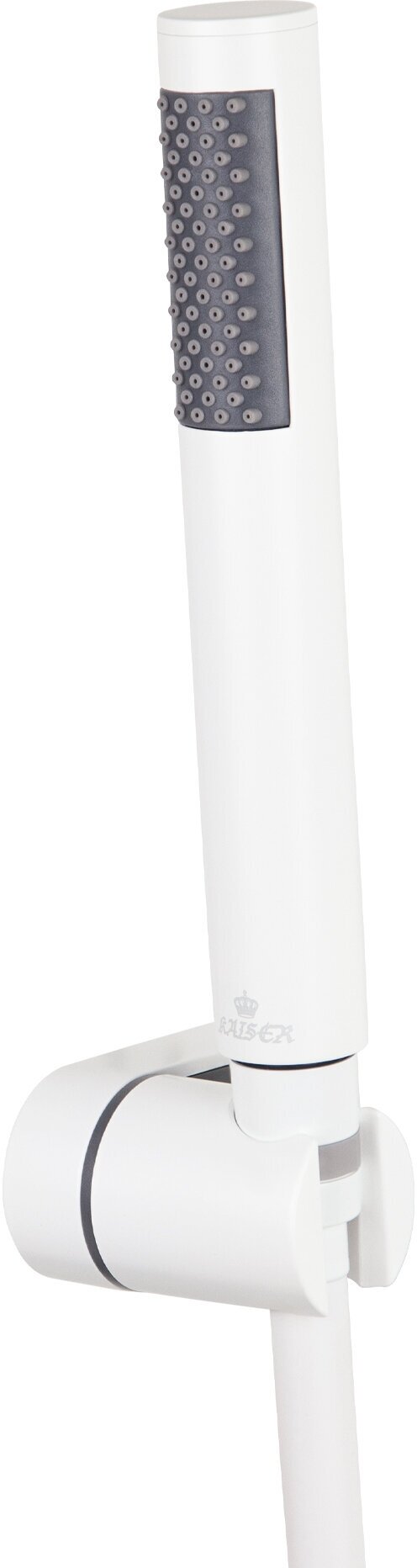 05322-4 KAISER Serio Ванна с термостатом, (лейка латунь: Ø28х19, 1-jet) латунь, White matt - фотография № 5