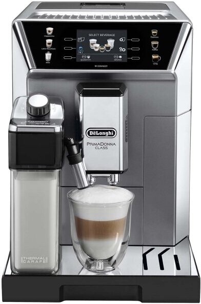 Кофемашина автоматическая DeLonghi ECAM550.85. MS, металлик/черный