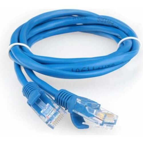 Патч-корд Гарнизон PC-UTP-5e-1.5-B, UTP 5е кат, RJ-45(m)-RJ-45(m), 1.5 м, синий