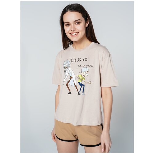 фото Футболка с кор.рукавом твое 69139 размер xl, светло-бежевый, women