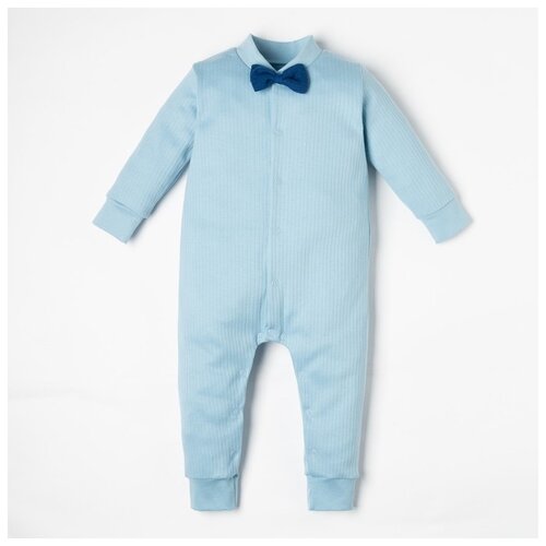 фото Крошка я комбинезон крошка я «пижама», цвет голубой, рост 80-86 см