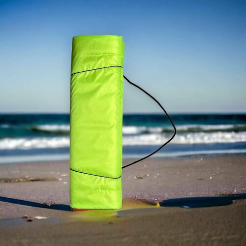 Коврик-сумка на молнии складной для гальки 140*60*3 см , коврик для пляжа .