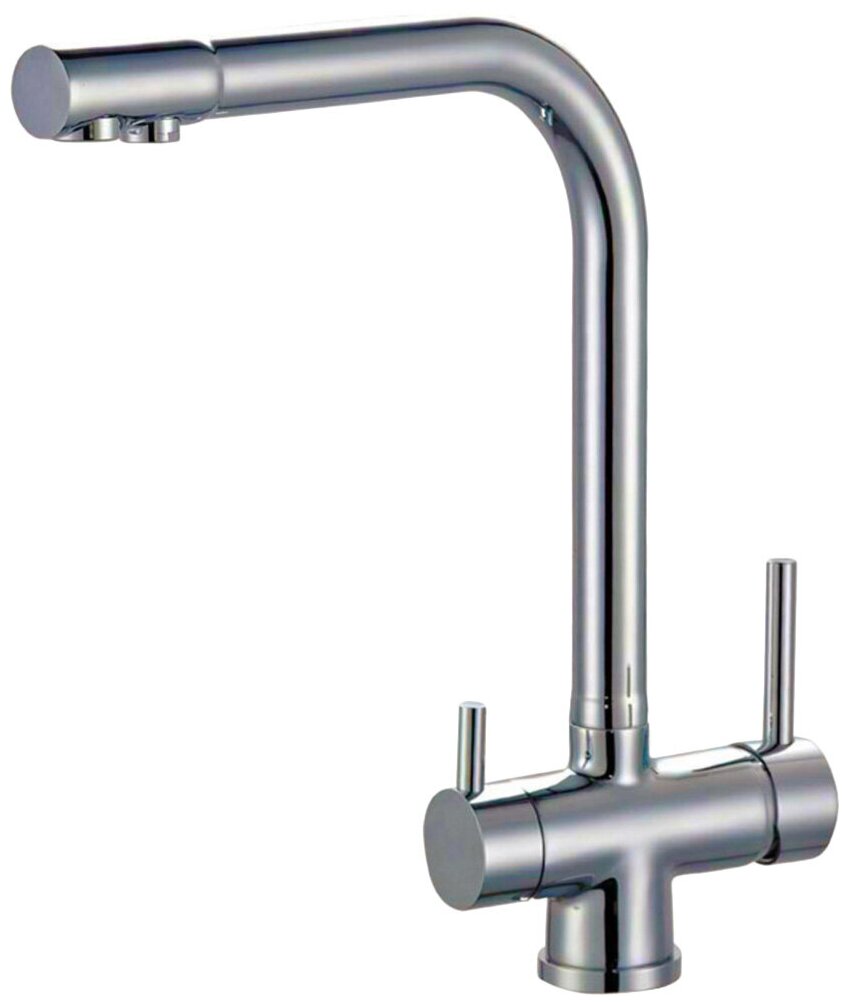 Смеситель для кухни Zorg Sanitary ZR 348 YF Nickel