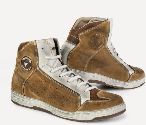 Изображение товара STYLMARTIN Мотокеды COLORADO BROWN/WHITE, цвет Коричневый/Белый, Размер 38