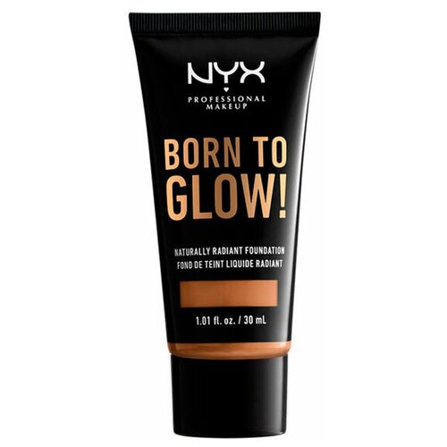 NYX professional makeup Тональный крем Born to glow!, 30 мл, оттенок: honey nyx professional makeup тональный крем born to glow 30 мл оттенок honey