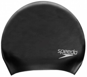 Шапочка для плав. "SPEEDO Long Hair Cap", арт.8-061680001, черный, силикон