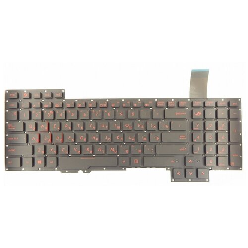 Клавиатура для ноутбука Asus G751 Pn 0KNB0-E601RU00 13NB06G1AP020-1 90NB06G1-R30200 ASM14C33SUJ442 3719₽