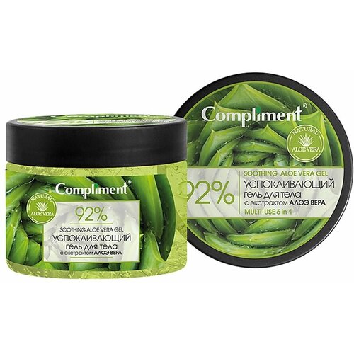 Гель для тела COMPLIMENT Soothing Aloe vera успокаивающий, 400мл