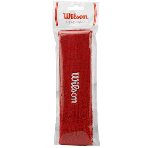 Повязка Wilson, красный повязка karakal headband navy