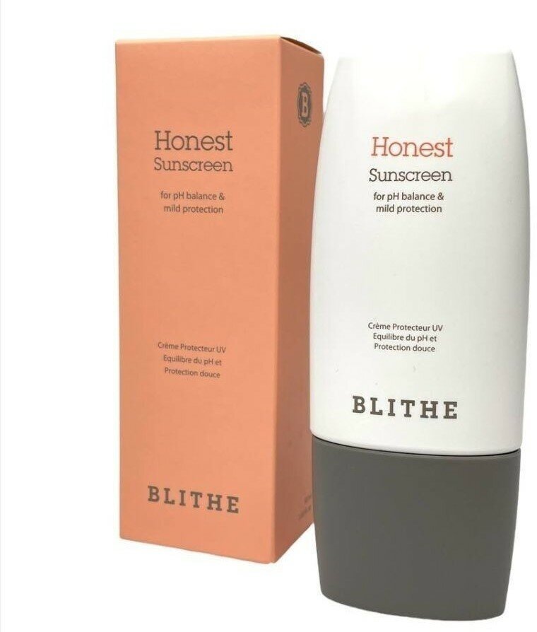 BLITHE крем Honest Sunscreen SPF 50, 50 г, 50 мл, 1 шт