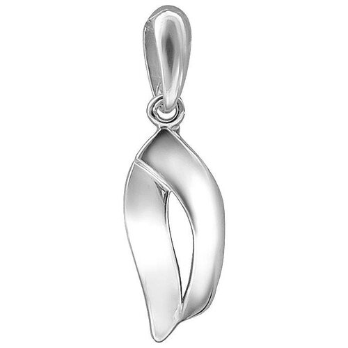 фото Эстет подвеска из белого золота 01п0212898