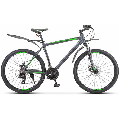 Велосипед горный Stels Navigator-620 MD 26 V010, рама 17 дюймов, цвет антрацитовый