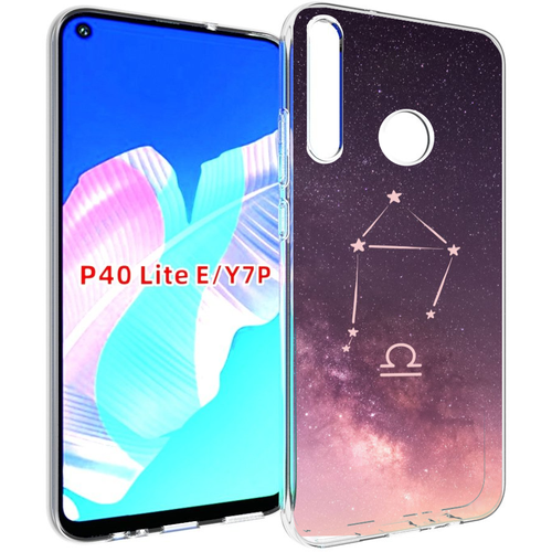 Чехол задняя-панель-накладка-бампер MyPads знак зодиака весы 4 для Huawei P40 Lite E/Huawei Y7p/Honor Play 3/Enjoy 10 противоударный