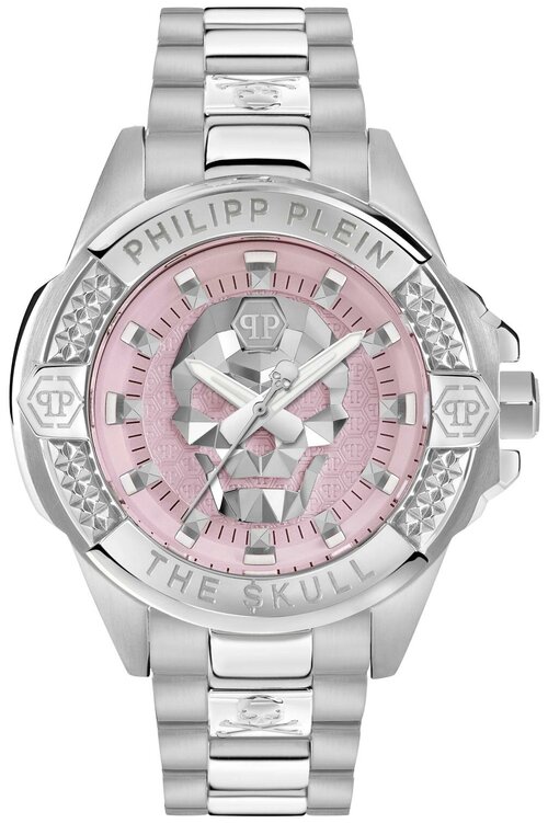 Наручные часы PHILIPP PLEIN PWNAA1423, розовый, серебряный