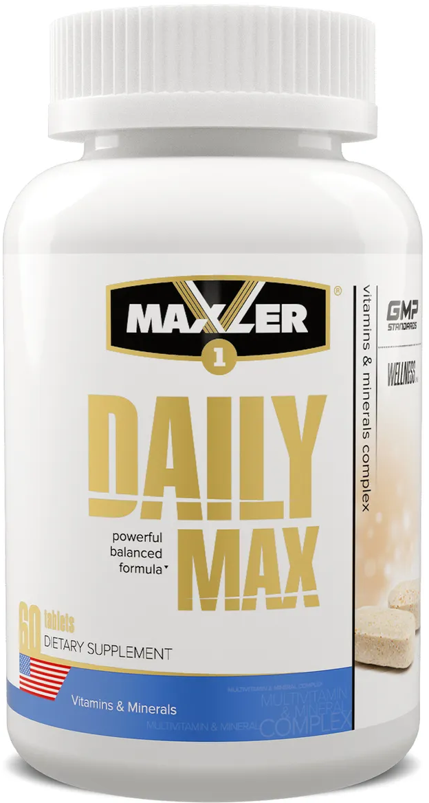 Maxler Daily Max таб., 150 мл, 100 г, 60 шт.