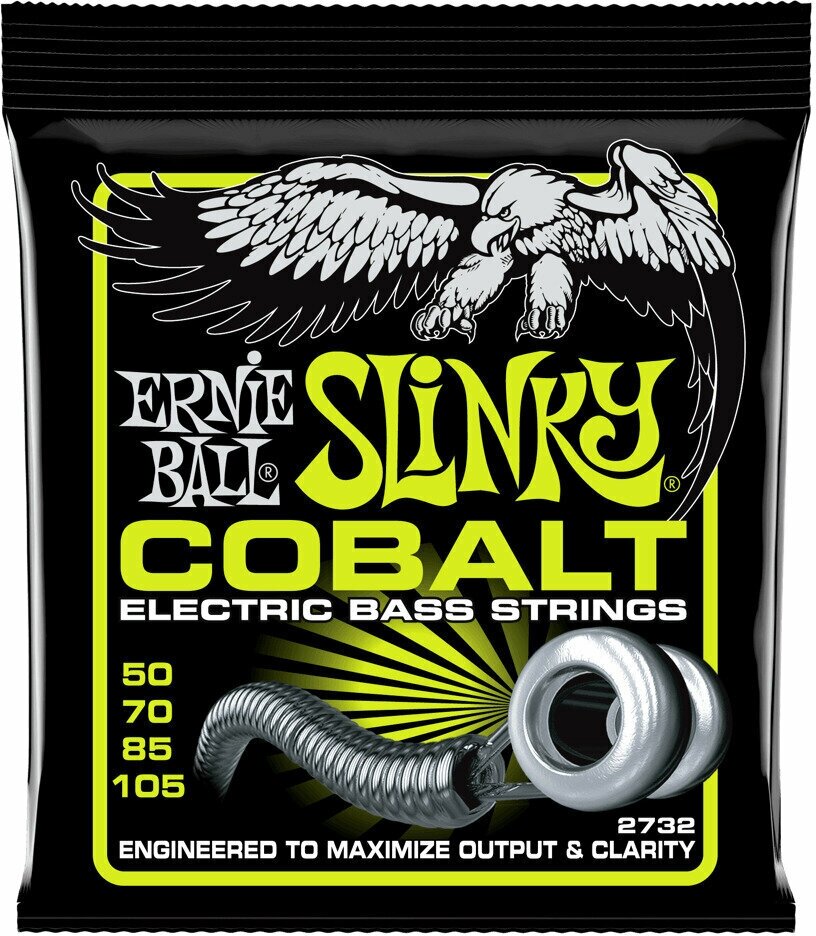Ernie Ball 2732 Струны для бас-гитары Cobalt Bass Regular Slinky