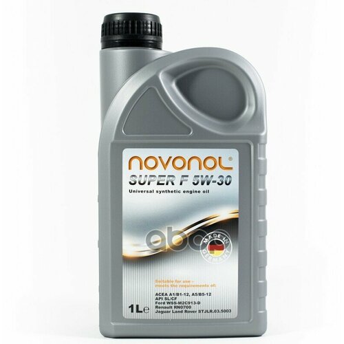 NOVONOL Масло Моторное Novonol Super F 5W-30 Синтетика 1 Л.