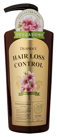 Бессиликоновая маска от выпадения волос [Deoproce] Hair Loss Control Treatment