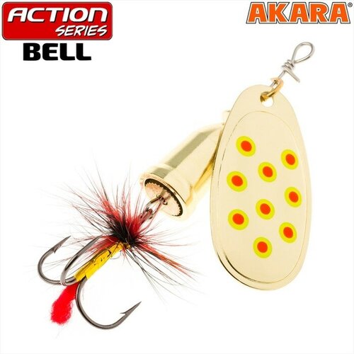 фото Блесна вращающаяся akara action series bell, 6 г, цвет a40 9680358