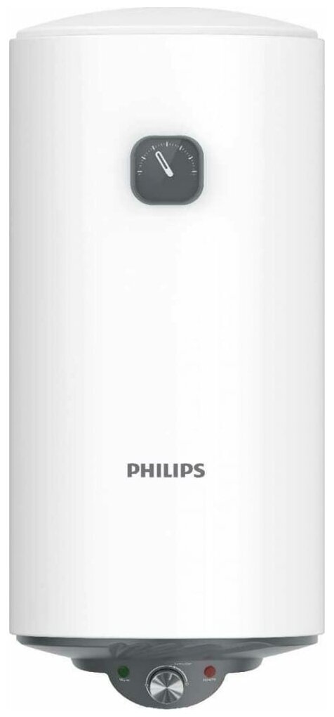 Водонагреватель Philips Ultraheat Round AWH1602/51(80DA), накопительный, 2кВт, 80л, белый