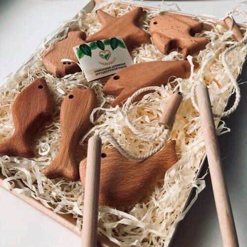 Магнитная рыбалка большая буковая, Леснушки L1902