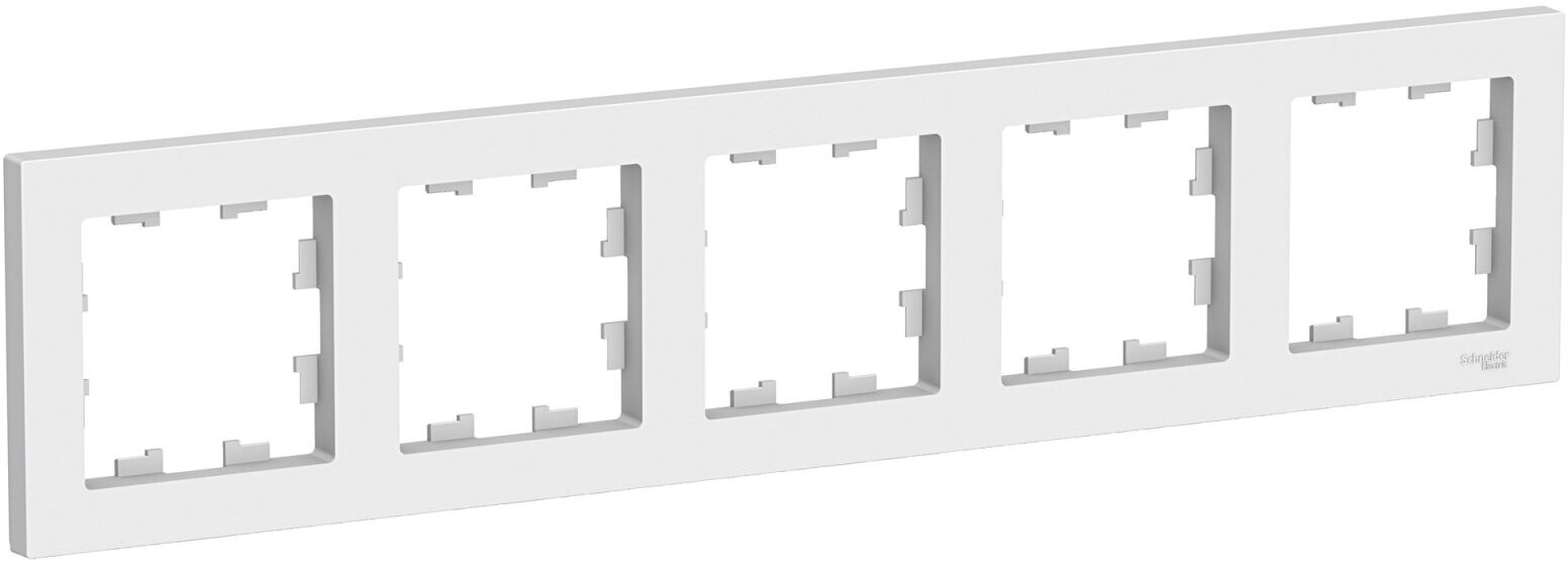 Рамка ATLASDESIGN 5п универс/бел ATN000105