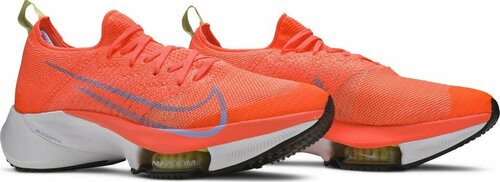 Кроссовки NIKE Air Zoom, размер 6.5 US, белый, оранжевый