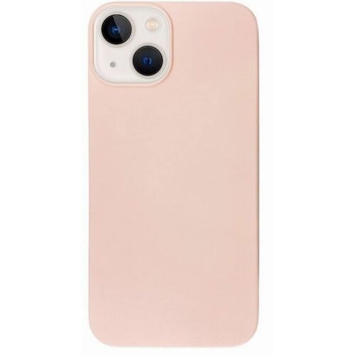 Ультратонкий силиконовый чехол K-DOO Mag iCoat на iPhone 13, светло-розовый