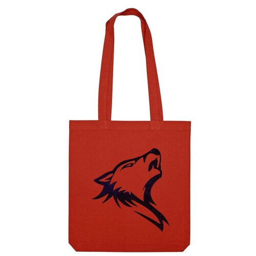 фото Сумка «песня ночного волка» (серый) us basic