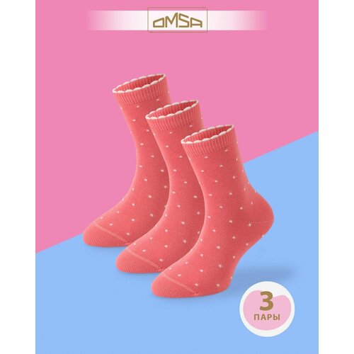 Носки Omsa размер 35-38 (20-22), розовый носки omsa размер 35 38 20 22 зеленый