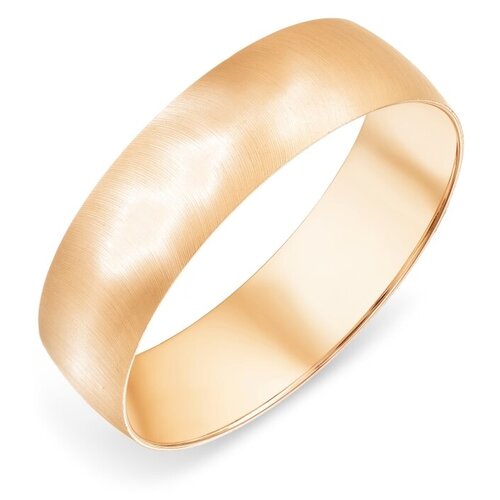 кольцо aloris красное золото 585 проба опал размер 17 5 Кольцо обручальное Яхонт, золото, 585 проба, размер 17