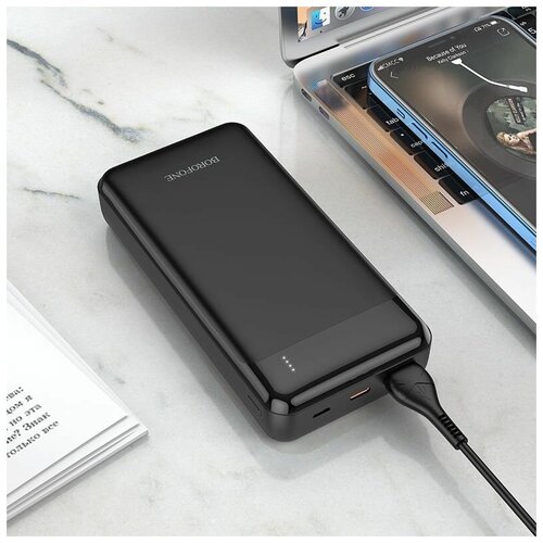 Внешний аккумулятор 20000 мАh PD20WQC30 USBType-C 5V3A powerbank с быстрой зарядкой для телефона планшета iPhone айфона и Android 248000₽