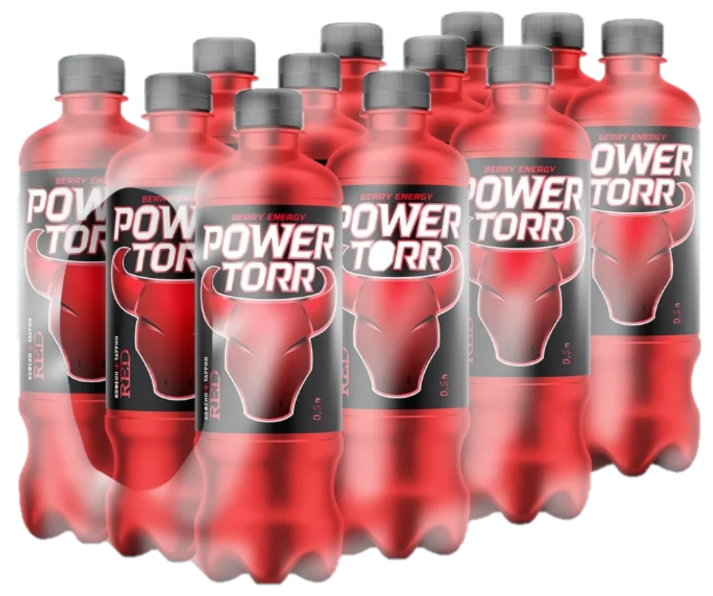 Энергетический напиток Power Torr Red, 12 шт по 0,5 л - фотография № 7