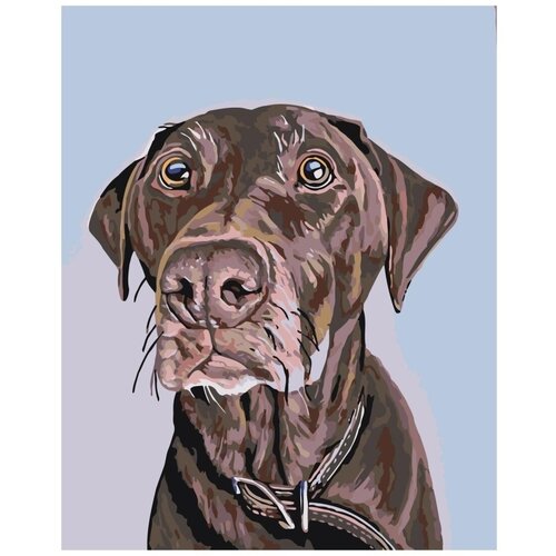 Картина по номерам Пёс 40х50 см Hobby Home картина по номерам грустный пёс 40х50 см