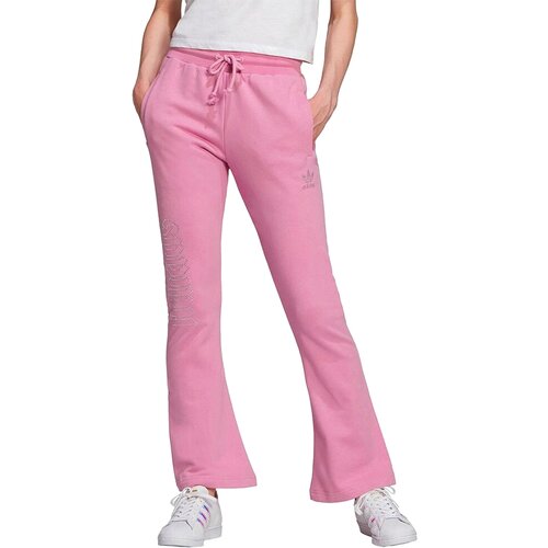 Брюки adidas, размер 40, розовый