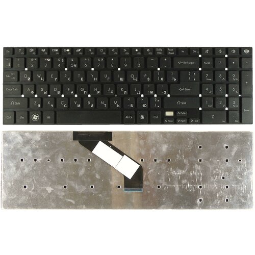 Клавиатура для ноутбука Gateway NV55S NV57H NV75S NV77H TS45 черная клавиатура для ноутбука gateway nv55s черная