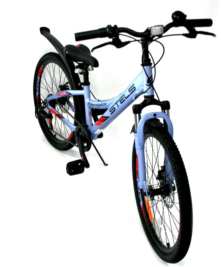 Велосипед подрастковый Navigator-430 MD 24" V010 11.5" Голубой