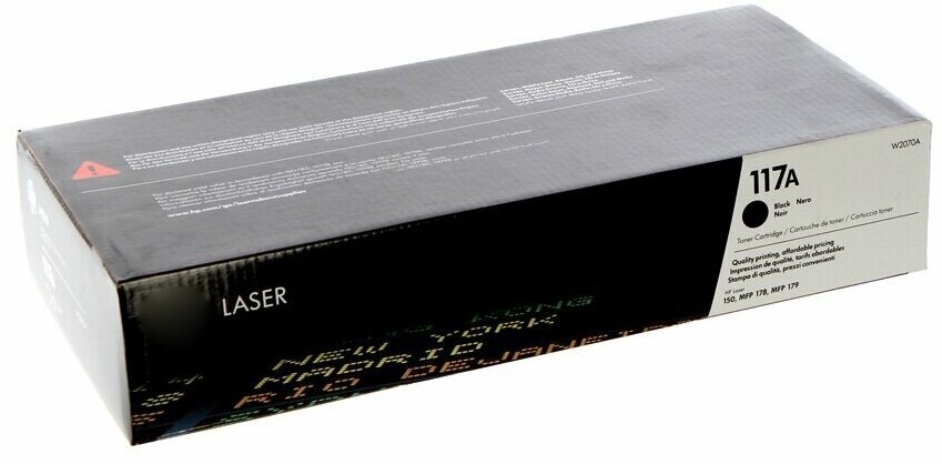 Картридж HP 117A W2070A Black для Color Laser 150/150nw/178nw/MFP 179fnw