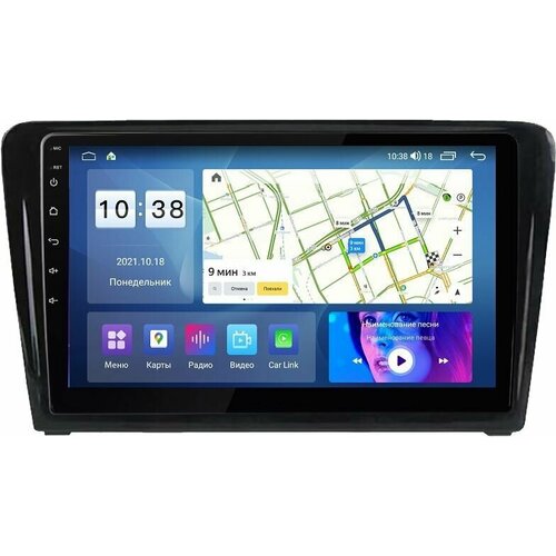 Штатная магнитола для SKODA Rapid (Spaceback) 2013+ на Android 11.0 (8gb/128gb/WiFi/DSP/QLED 2K/4G/BT/GPS)