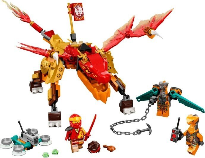 Лего 71762 Kai's Fire Dragon EVO