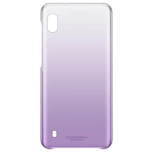 Чехол Samsung EF-AA105 для Samsung Galaxy A10, фиолетовый чехол samsung gradation cover д galaxy a10 pink