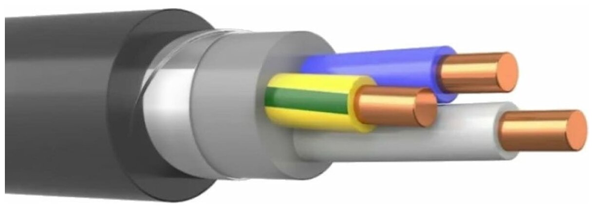 Кабель ВБШвнг(А) LS 3х4 ГОСТ (100 метров) iTOK - фотография № 2