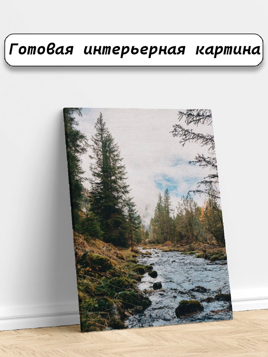 Картины для интерьера 20х30 Природа лес пейзаж;