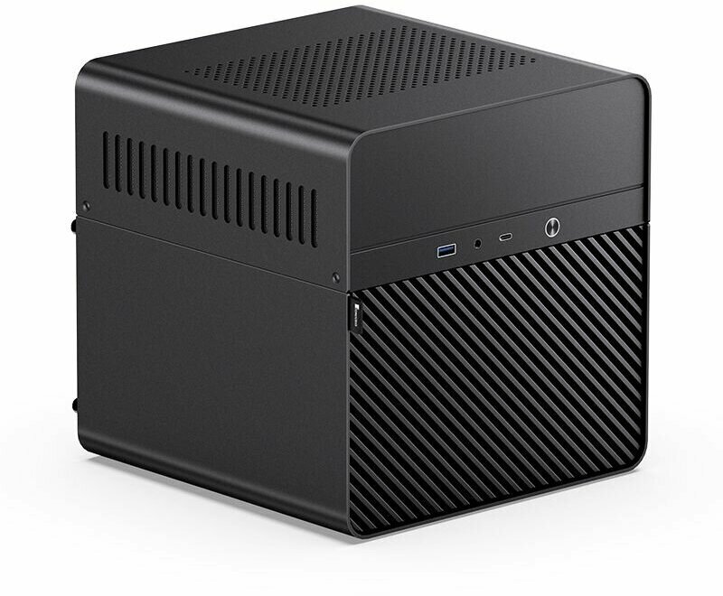 Корпус JONSBO N2 Black без БП, mini-ITX, SFX, черный